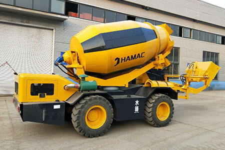 <b>Self-loading Mobile Concrete Mixer</b>