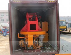 <b>Hot sale concrete placing boom delivered to Dubai</b>