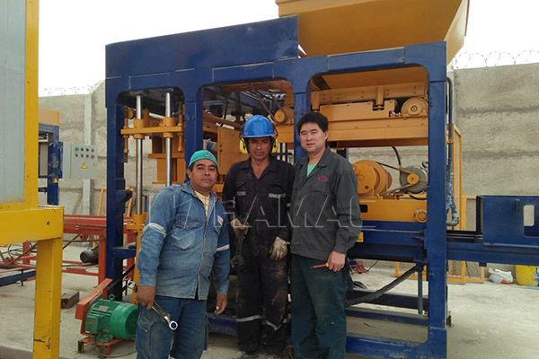 QT4-15C Block Making Plant