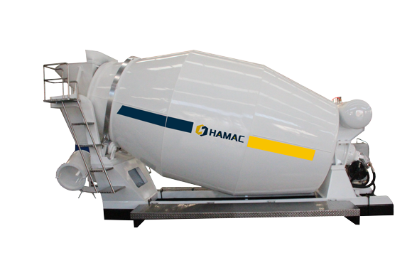 Concrete Transit Mixer Without Truck