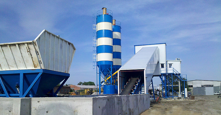 Batching Plant with Heating System